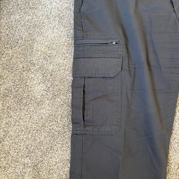Eddie Bauer 00s Cargo Pants Size 38X32 Brown Y2K - Picture 3 of 9
